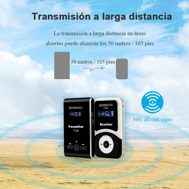 Retekess Sistema De Comunicación Inalámbrica De Lujo