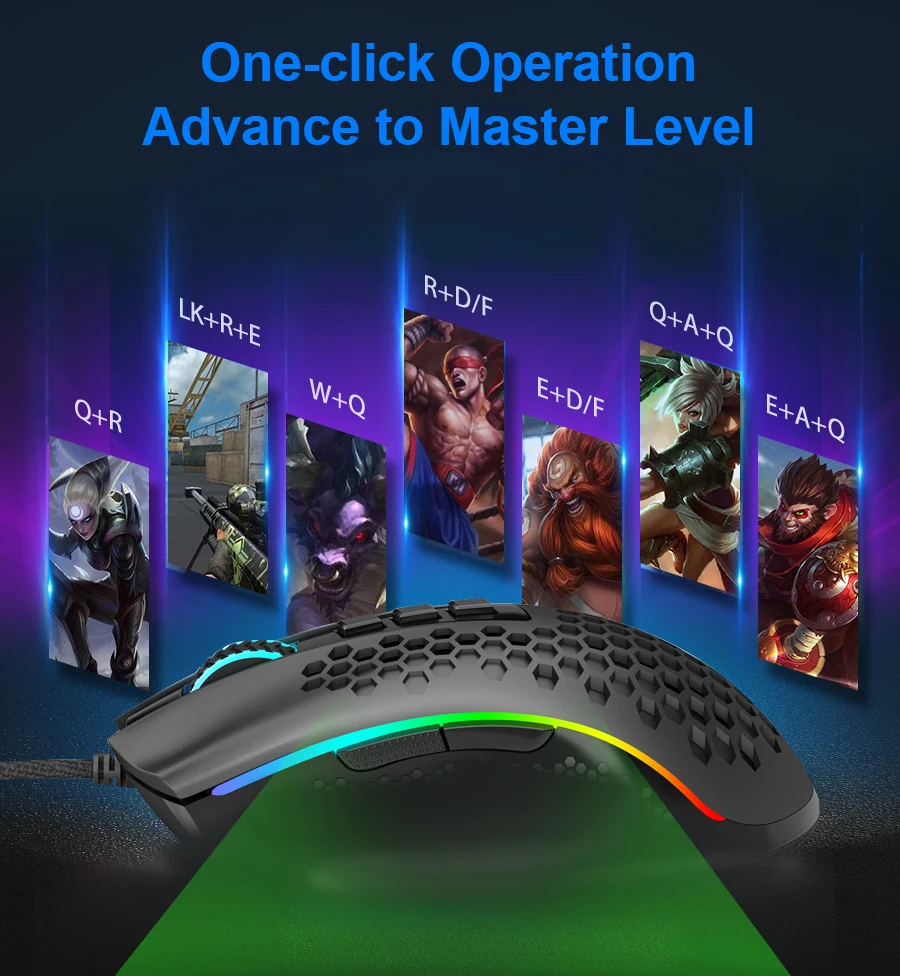 Sensacional Ratón Gamer Programable