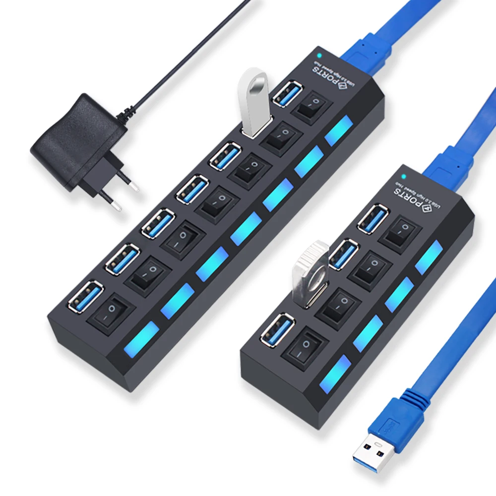 Nuevo Concentrador De Red Usb 3.0: Eficiente Y Versátil