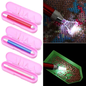 Juego de bolígrafos, herramienta de pintura de diamante 5D