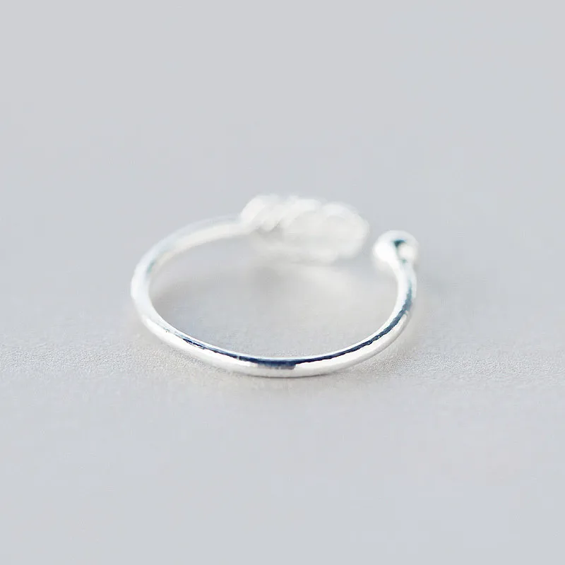 Genial Anillo de cristal luminoso para dama