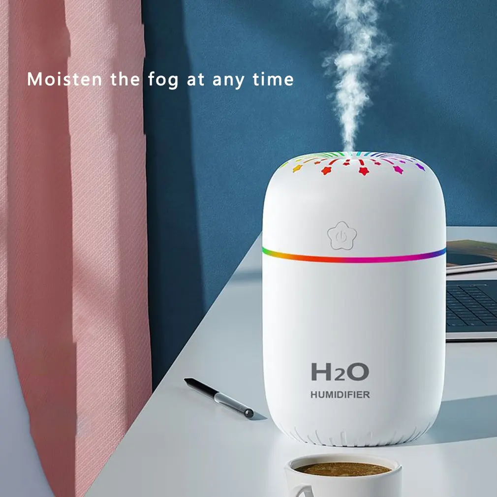 Eficaz Humidificador de Aromaterapia con Luz Colorida