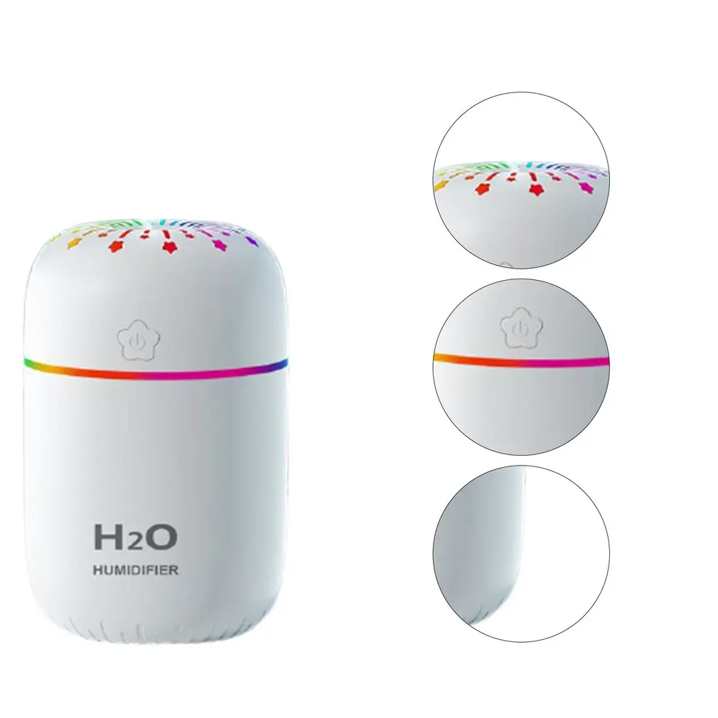 Eficaz Humidificador de Aromaterapia con Luz Colorida