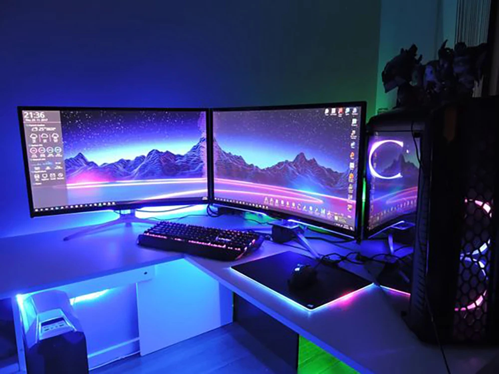 Nuevo Cinta de Luz LED con Bluetooth y USB