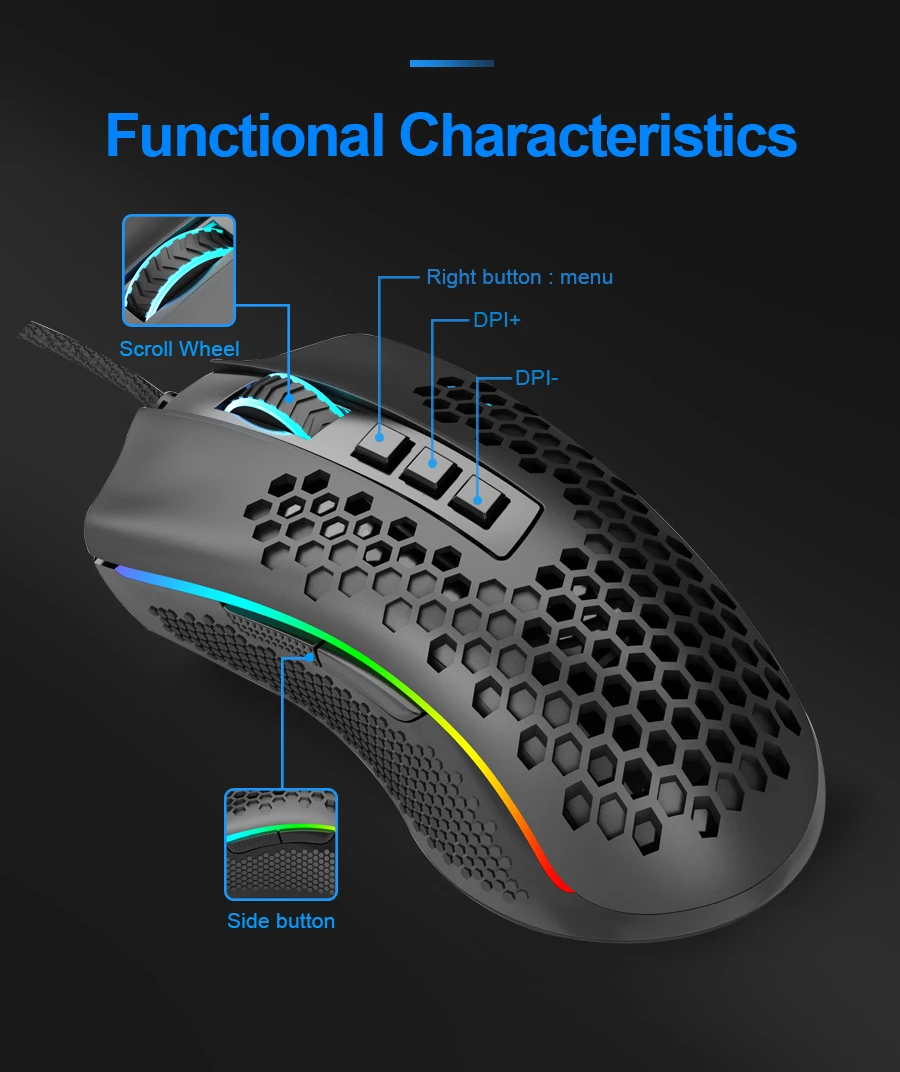 Sensacional Ratón Gamer Programable