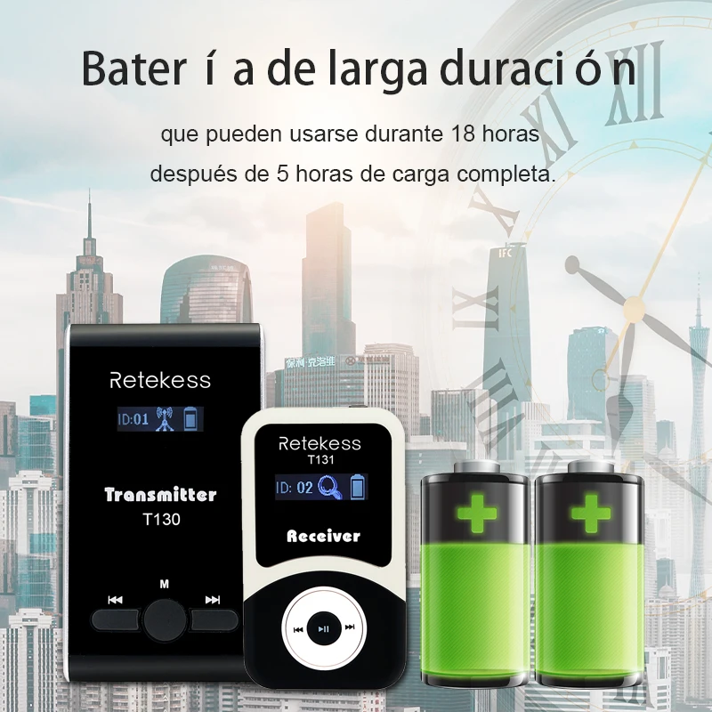 Retekess Sistema De Comunicación Inalámbrica De Lujo
