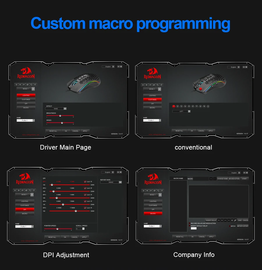 Sensacional Ratón Gamer Programable