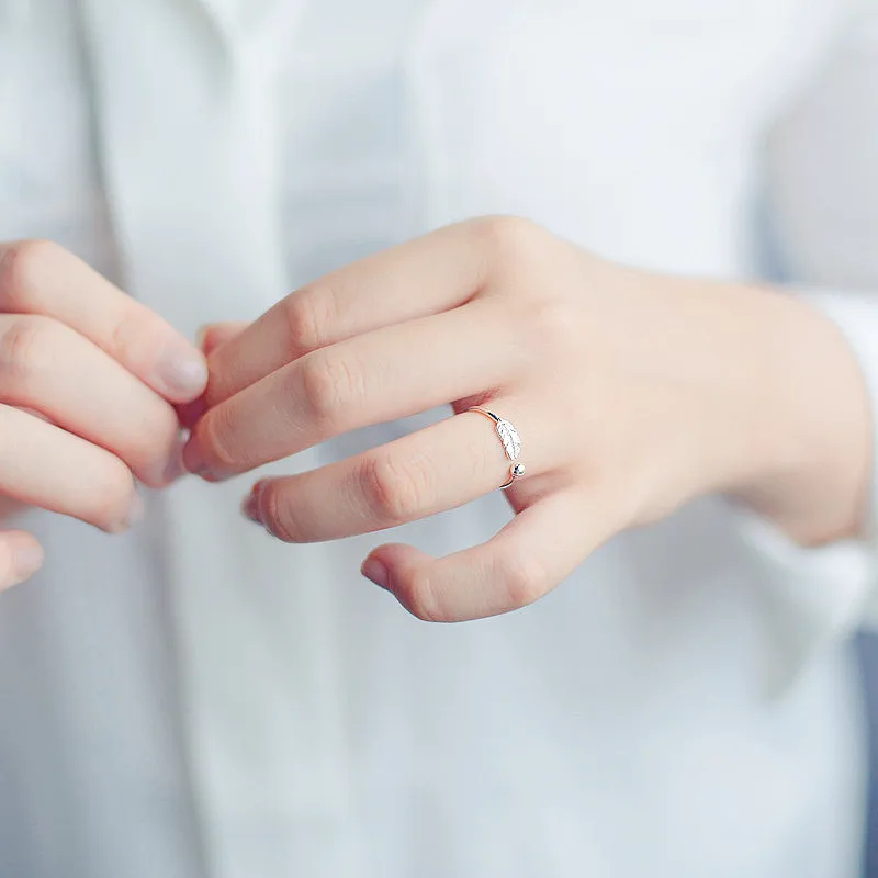 Genial Anillo de cristal luminoso para dama