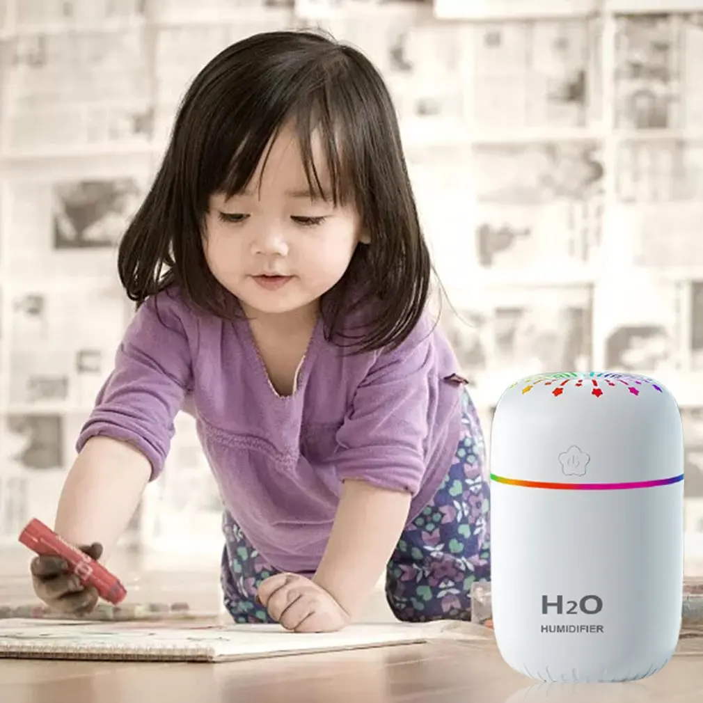 Eficaz Humidificador de Aromaterapia con Luz Colorida