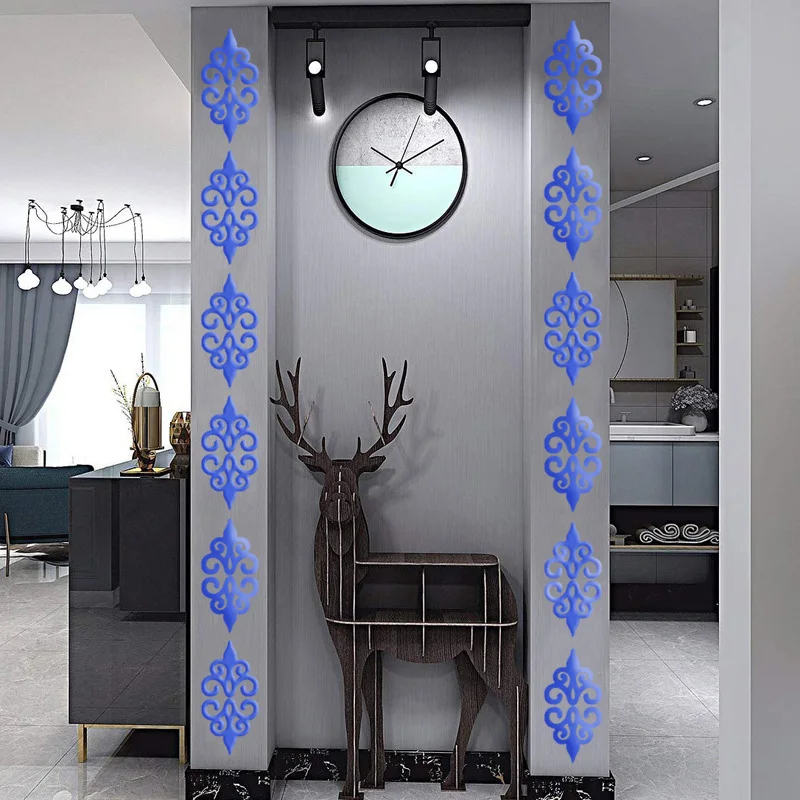 Pegatina De Pared De Espejo 3D Con Diseño Artístico