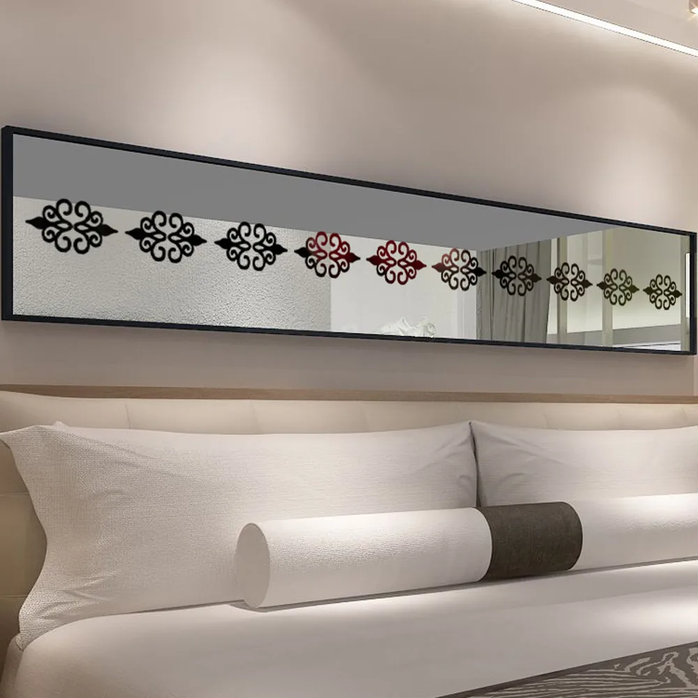Pegatina De Pared De Espejo 3D Con Diseño Artístico