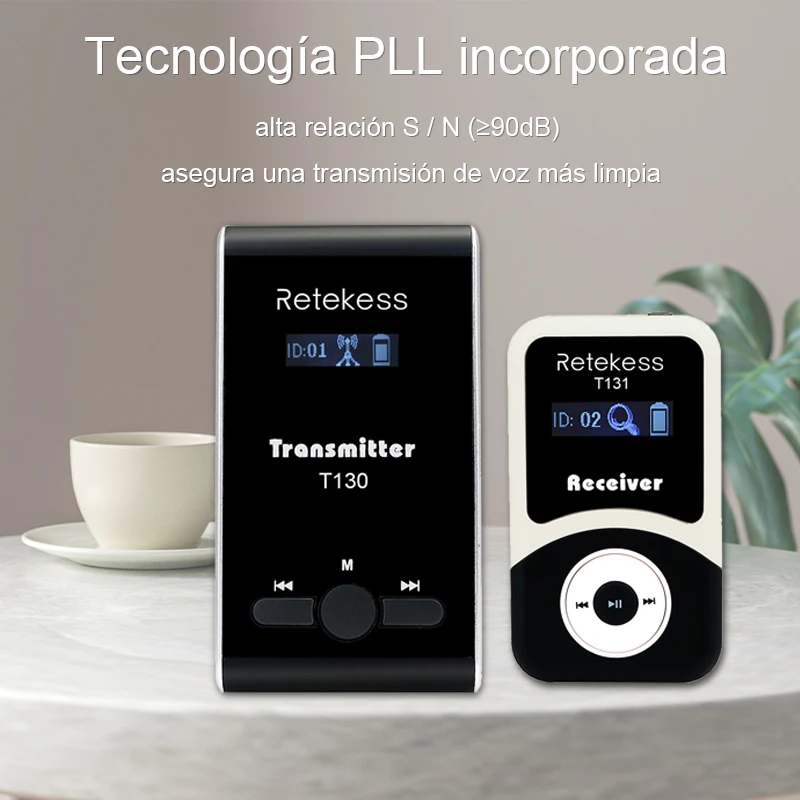 Retekess Sistema De Comunicación Inalámbrica De Lujo