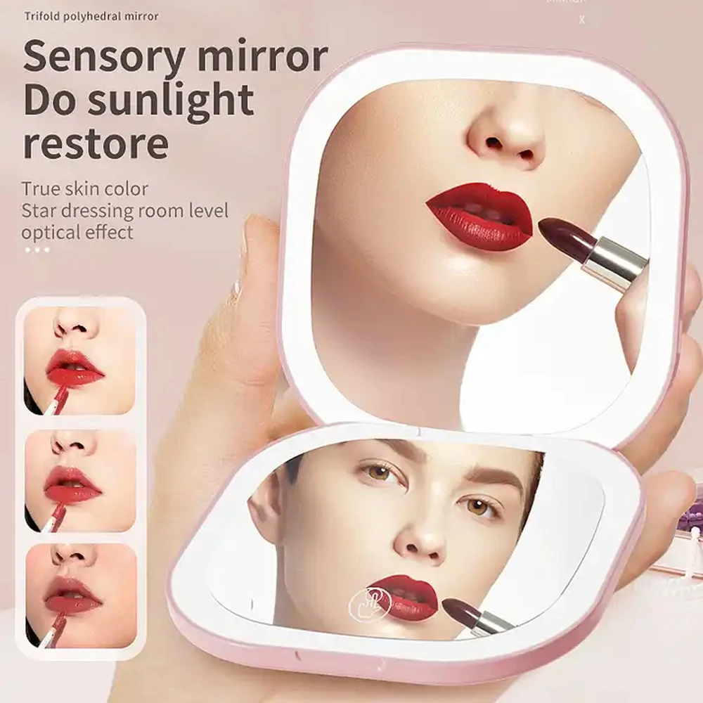 Espejo De Maquillaje Con Luz Led Esencial Para Tu Rutina