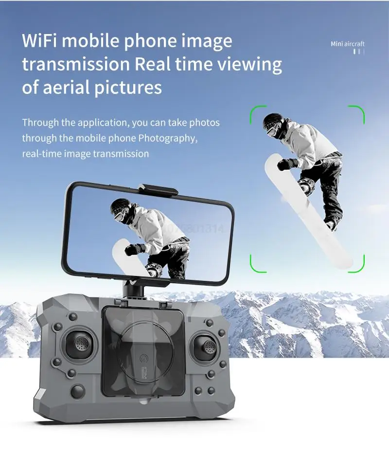 Nuevo Mini dron 4K HD GPS Fotografía y Grabación de Video