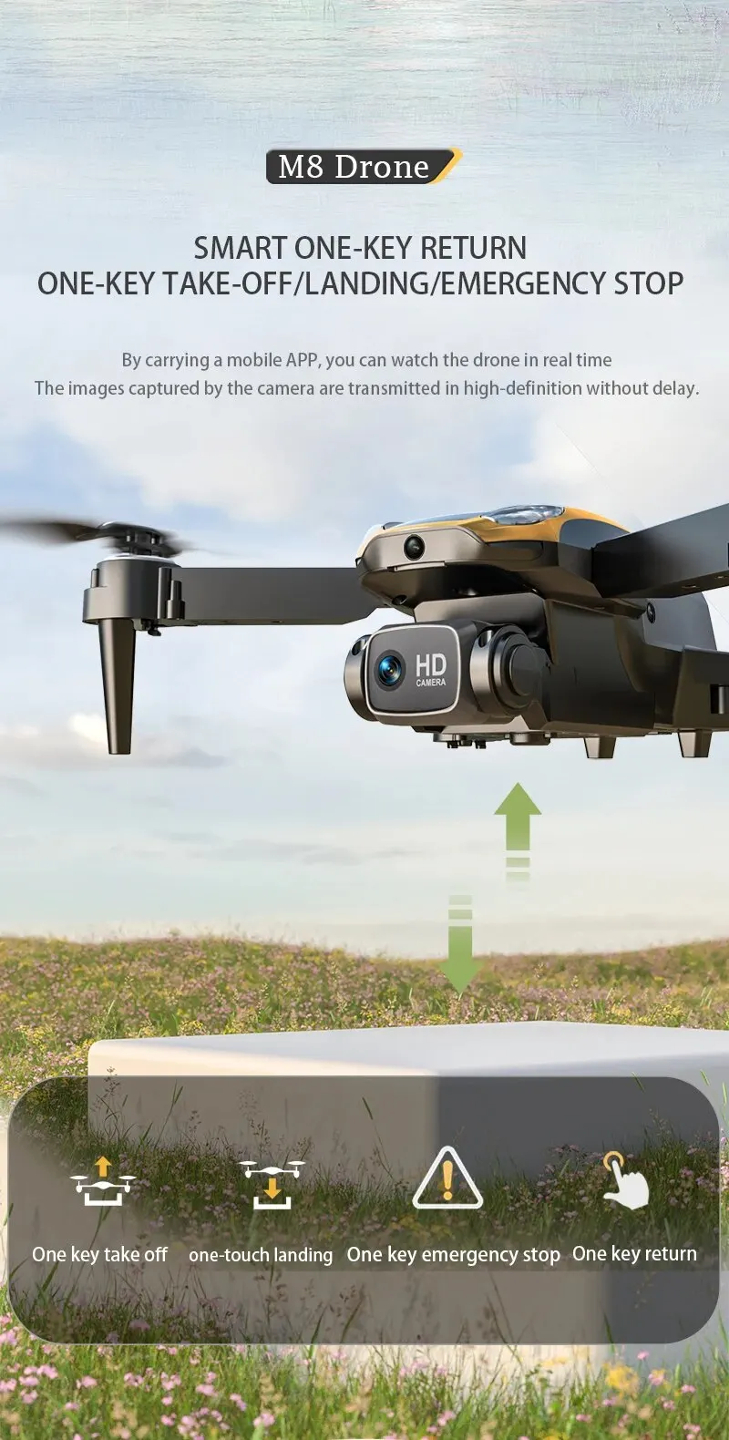 Nuevo Dron TESLA de Alta Calidad para Fotografía y Video