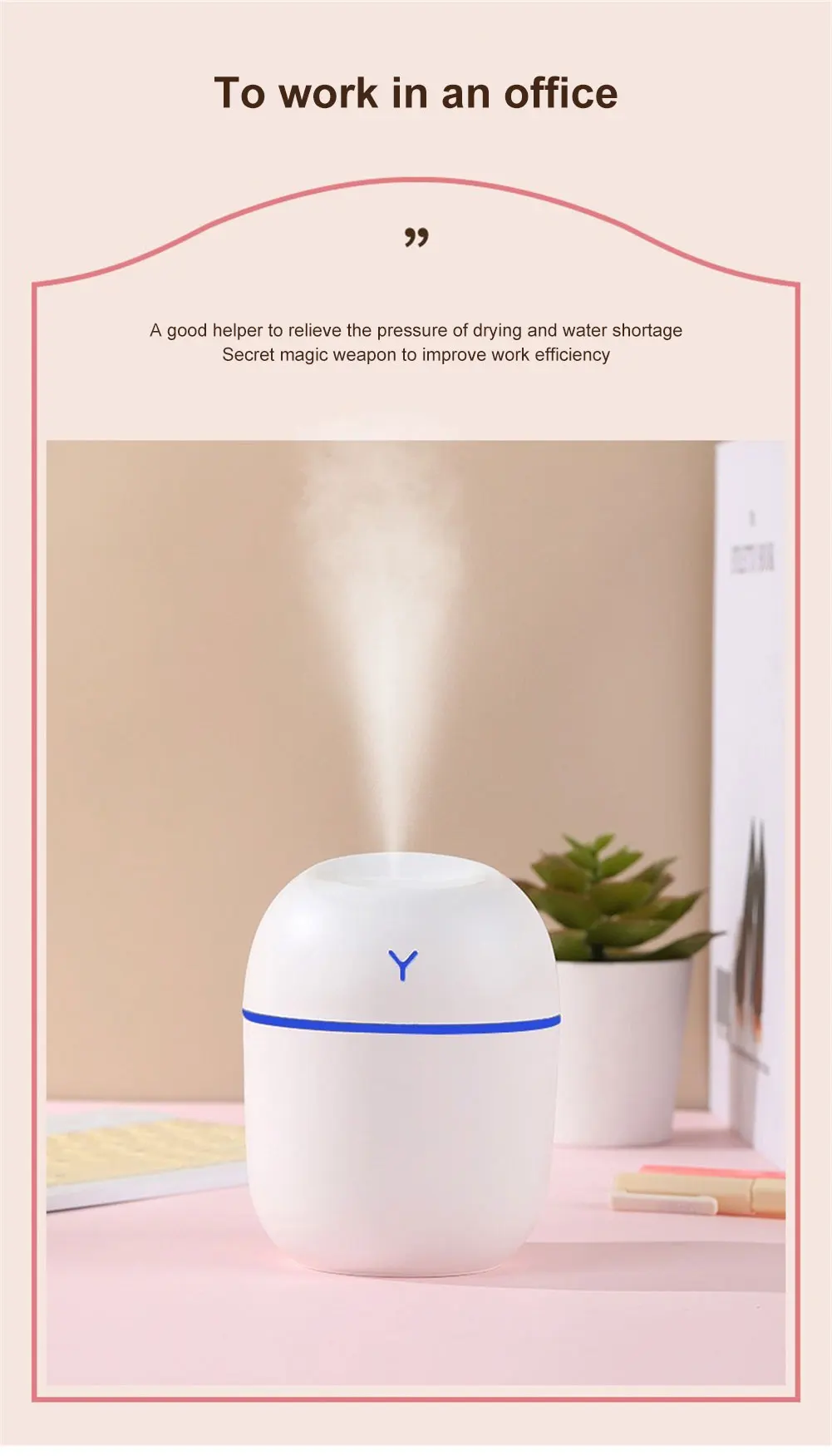 Humidificador de Aire Ultrasónico Mejora la Calidad del Aire