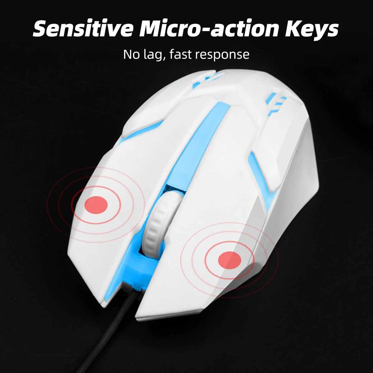 Nuevo Mouse Gamer Óptico Con Cable De Alta Velocidad