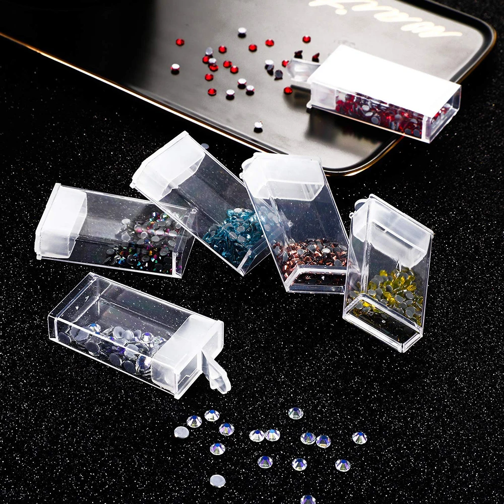 Caja De Almacenamiento De Pintura De Diamantes Con Cuentas