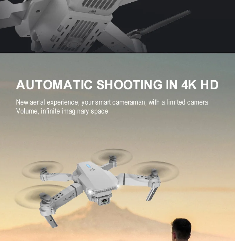 Nuevo Drone Cámara 4K HD para dron profesional