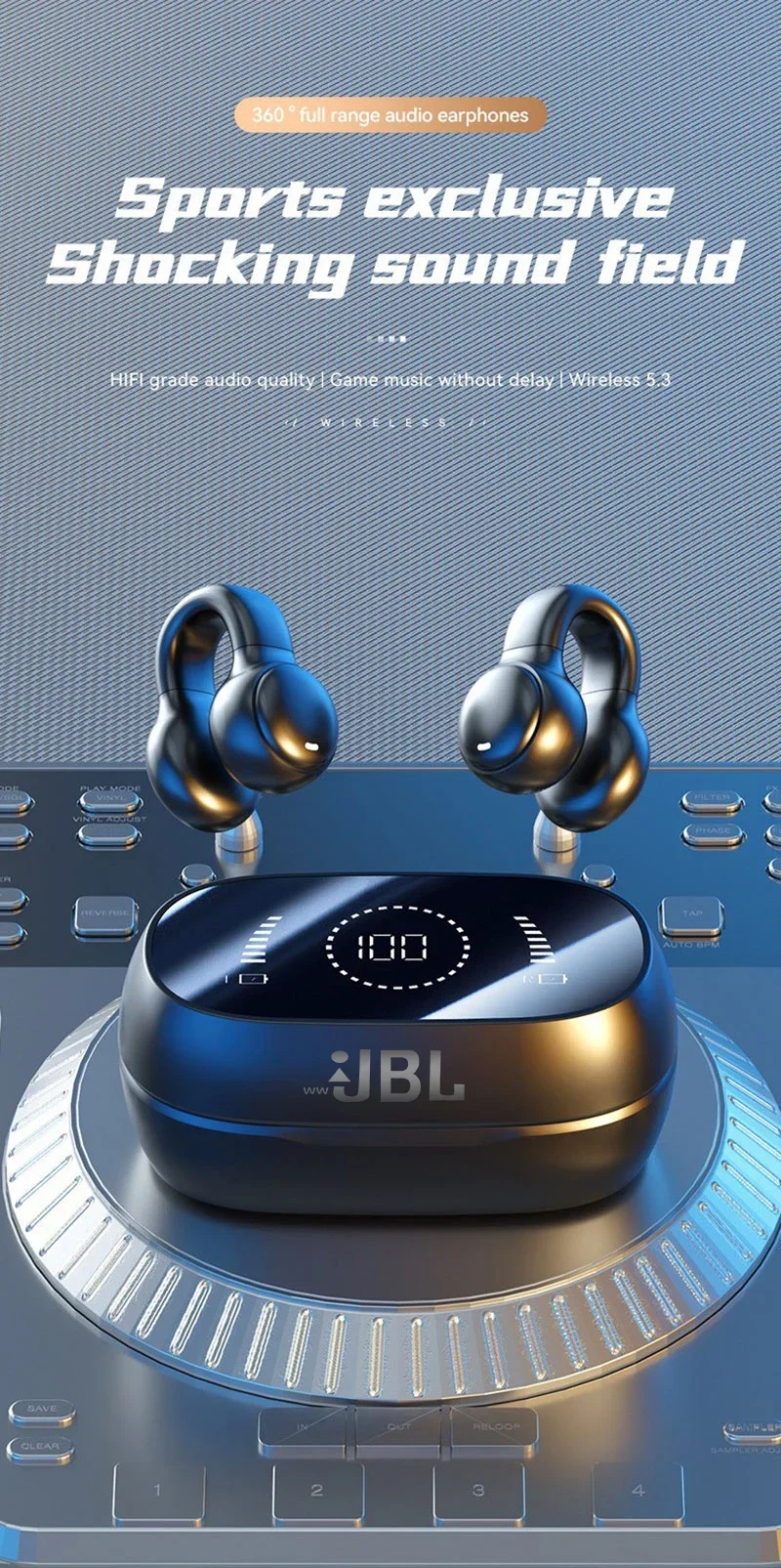 Auriculares Inalámbricos M47 De Alta Calidad Y Conexión