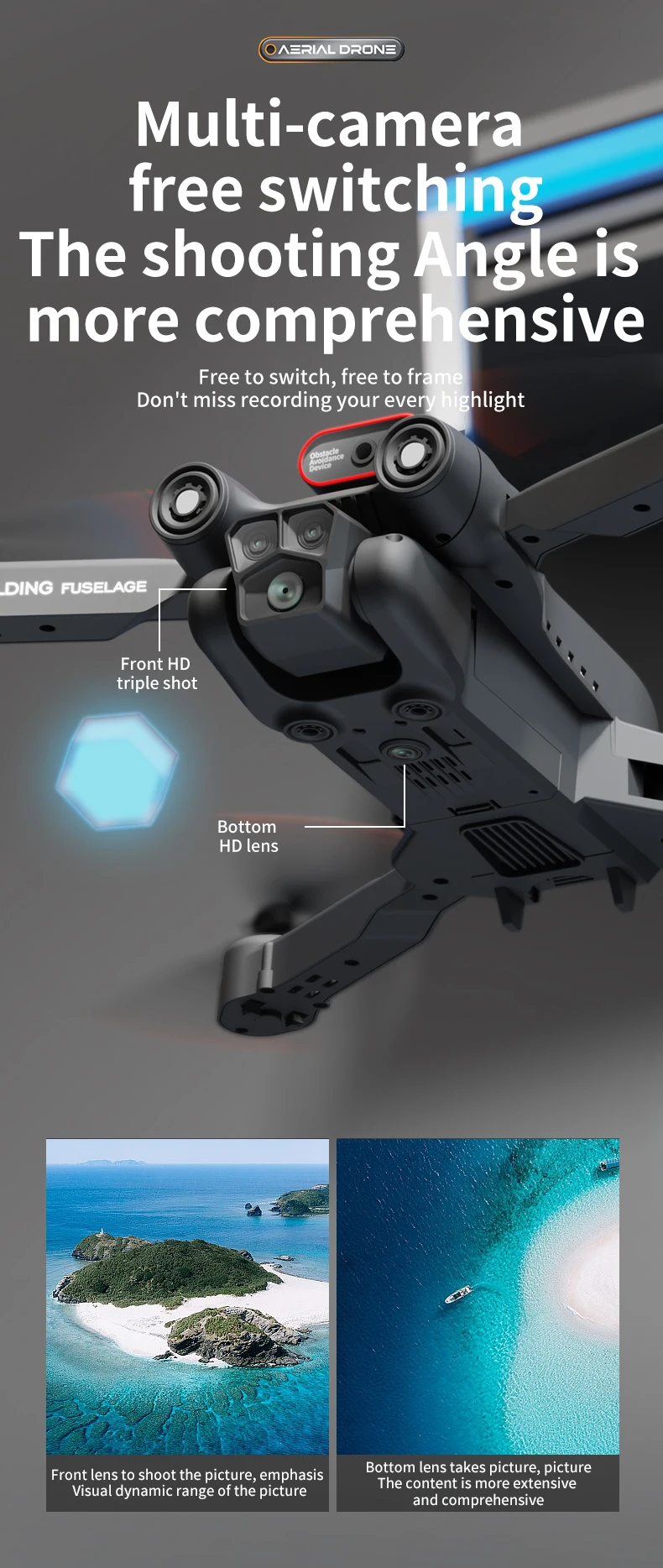 Extraordinario Dron Con Cámara 8K