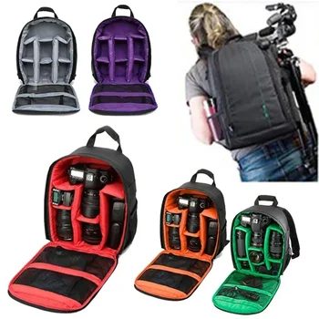 Mochila Aventura para Fotógrafos: Bolso Impermeable de Hombro para Cámaras Canon, Nikon y Sony
