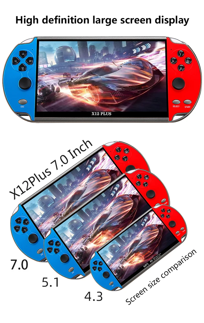 Consola de Juegos Portátil de Alta Calidad Sin Límites