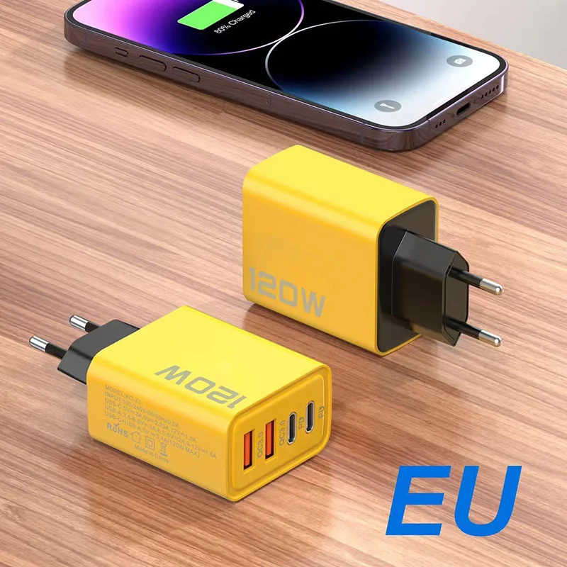 Fenomenal Cargador Rápido Xiaomi Tipo C de 120W