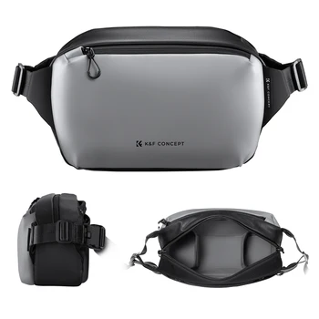 Bolso de Cámara K & F Concept: Tu Compañero Multifuncional Impermeable para Fotografía y Aventuras con Trípode ¡Todo en Uno!