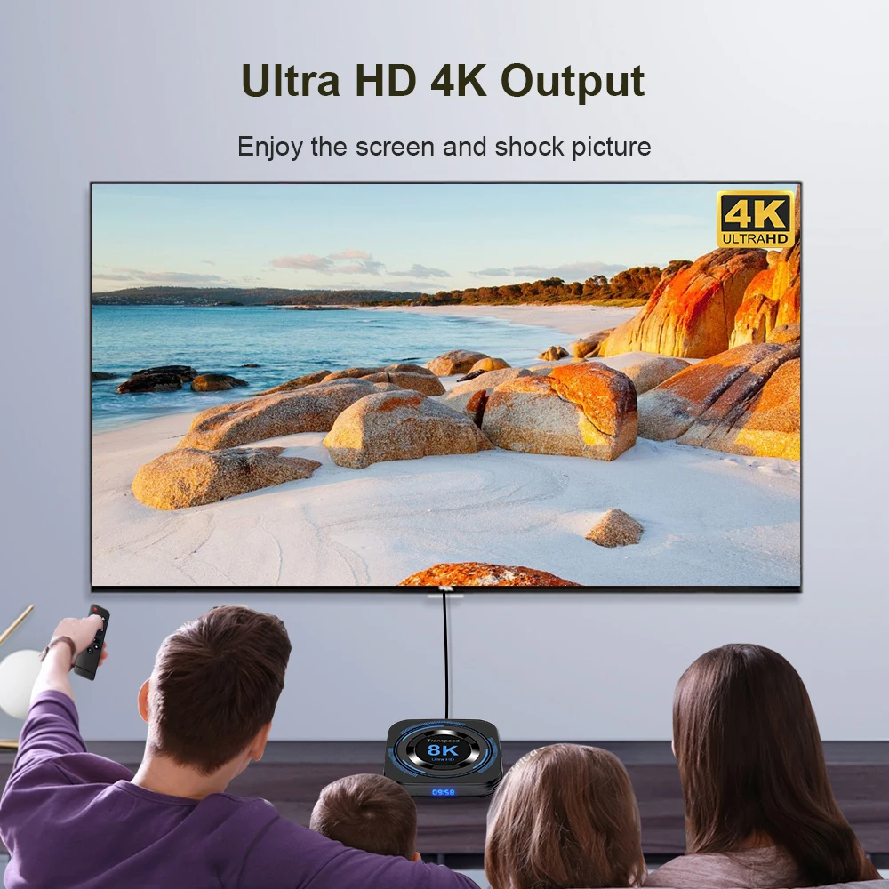 Dispositivo de TV Inteligente con Android