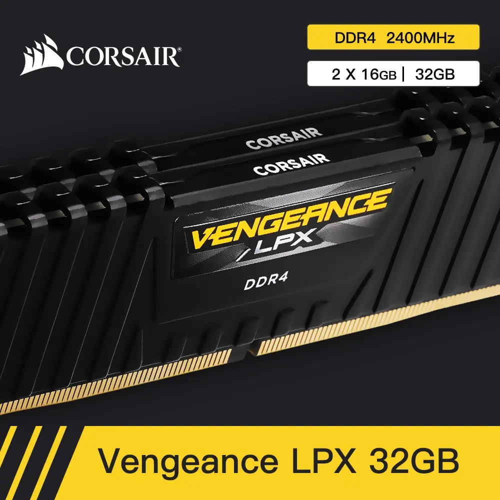 Brillante Memoria Ram Corsair De 4Gb Para Escritorio
