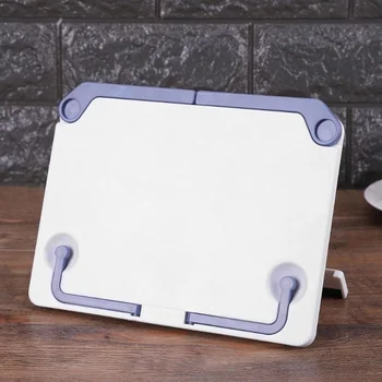 Sujetalibros plegable portátil, soporte para libros