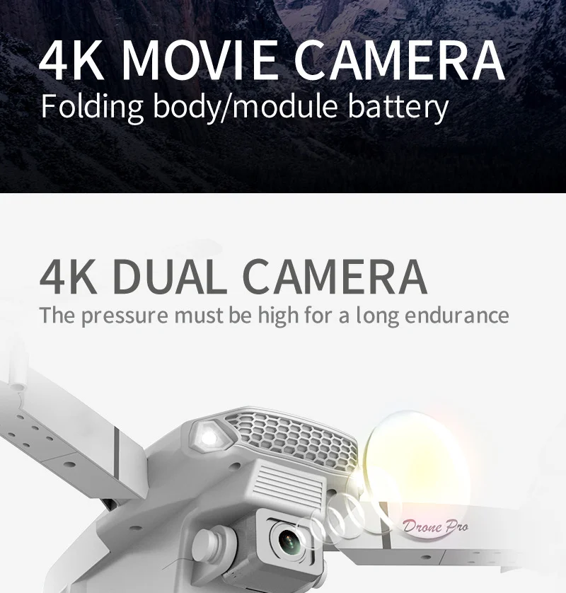 Nuevo Drone Cámara 4K HD para dron profesional