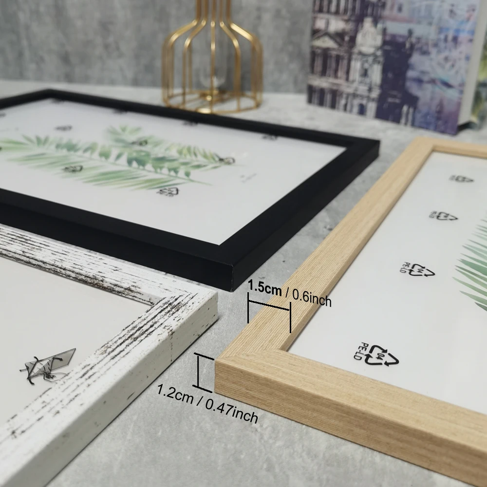 Porta Retratos De Madera Para Pared Auténtico Y Valioso