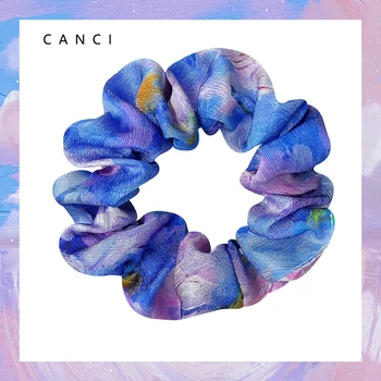 Bandas para el cabello con estampado de arcoíris