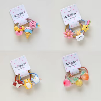 Gorros de princesa con dibujos de arcoíris para niños