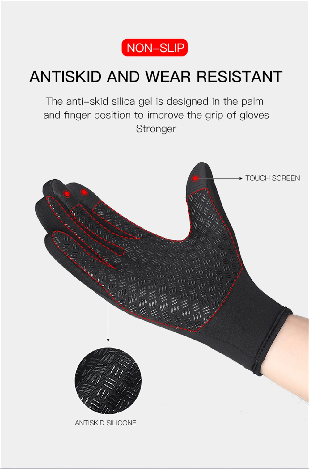 Guantes de Invierno con Nuevo Modelo