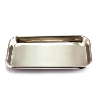 Bandeja de almacenamiento cuadrada de acero inoxidable