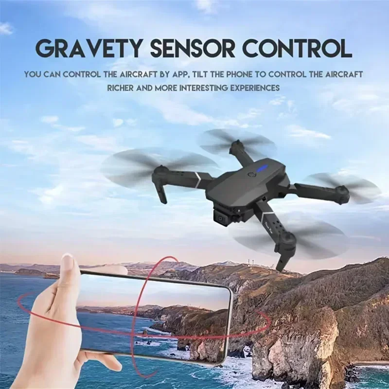 Dron Profesional Con Cámara Dual Hd Esencial En El Trabajo