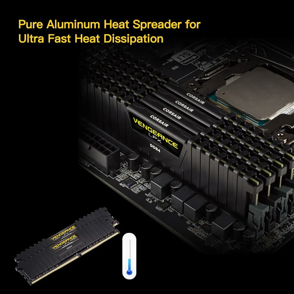 Brillante Memoria Ram Corsair De 4Gb Para Escritorio