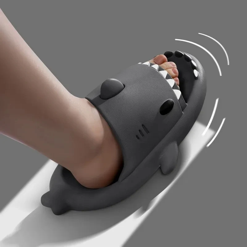 Nuevo Zapatillas Unisex De Estilo Tiburón Para El Verano