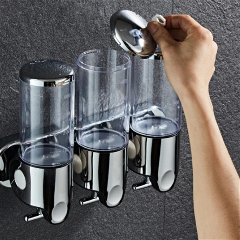 Dispensador de jabón líquido para baño: Eficaz y práctico