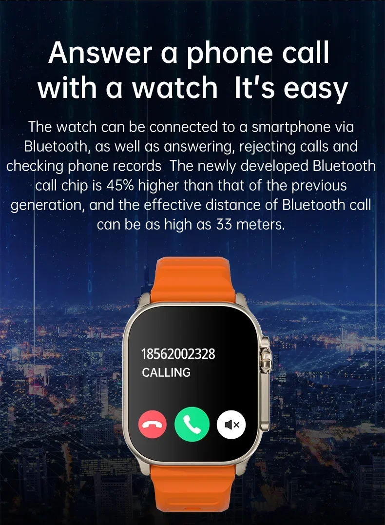 Reloj Inteligente Ultra Inteligente Único Y Extraordinario
