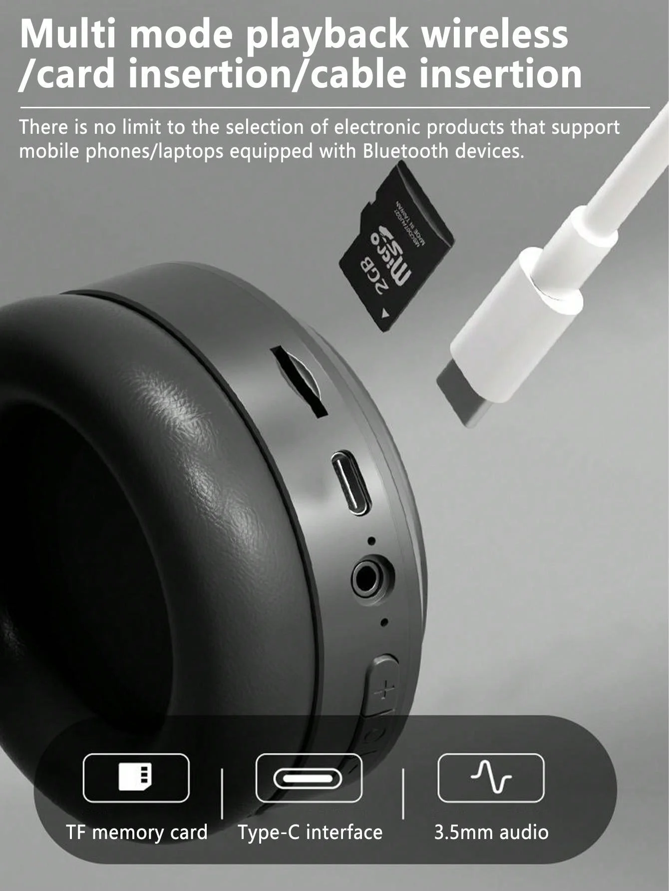 Innovador Modelo Auriculares Inalámbricos de Largo Alcance