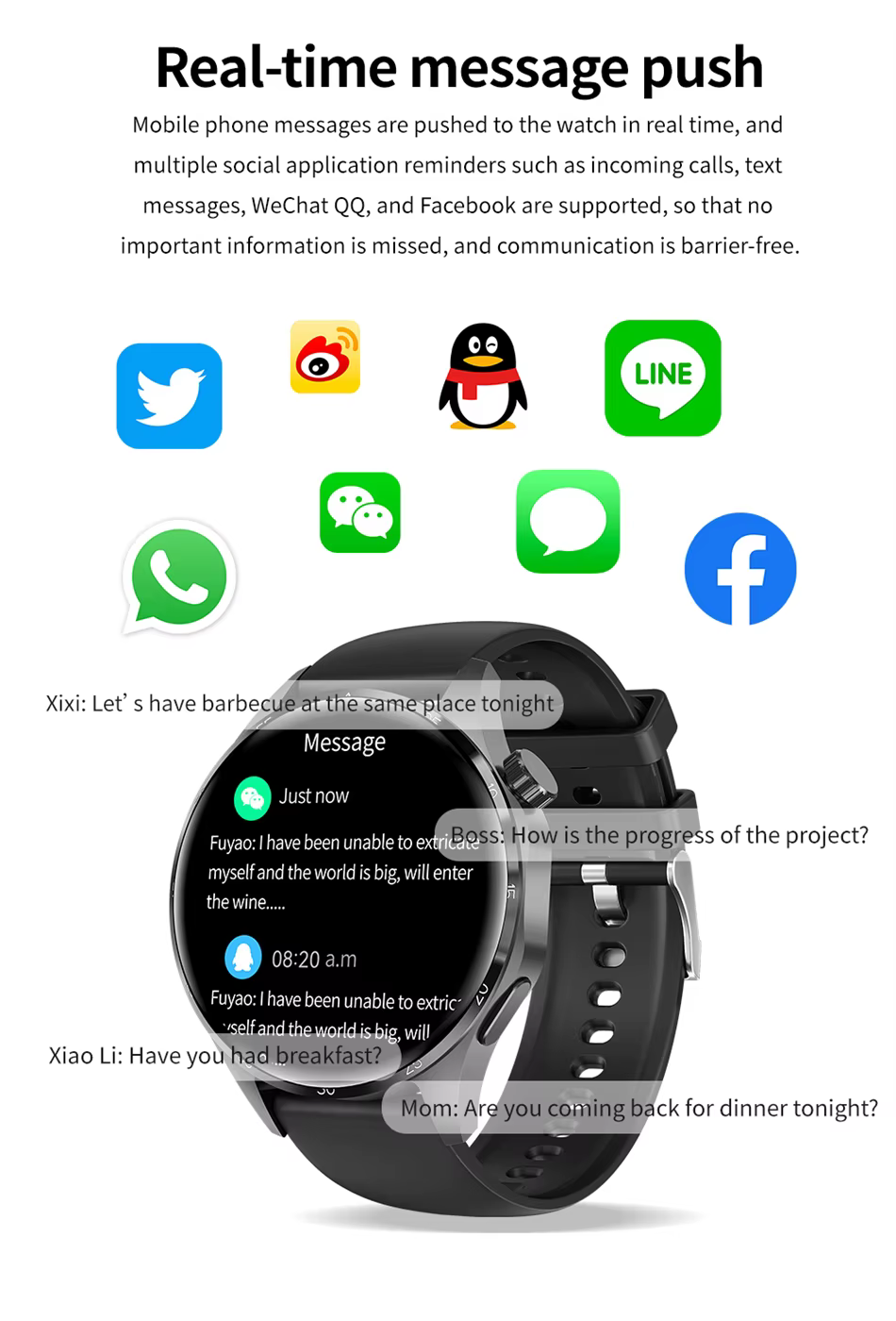 Reloj Inteligente Huawei Unisex Tecnología Avanzada