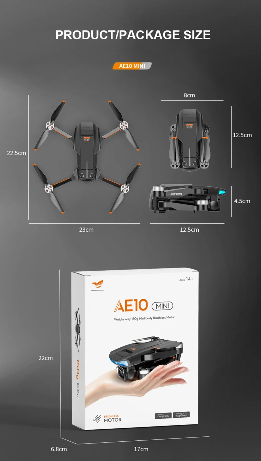 Grandioso Dron Con Tres Cámaras Para Fotografía 8K