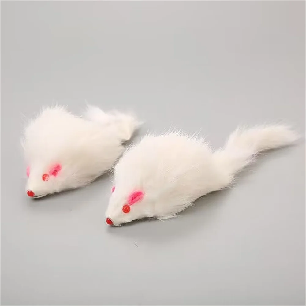 Fabuloso Ratón de Felpa Suave Falso para Gatos