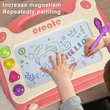 Tablero de dibujo de Color magnético para niños