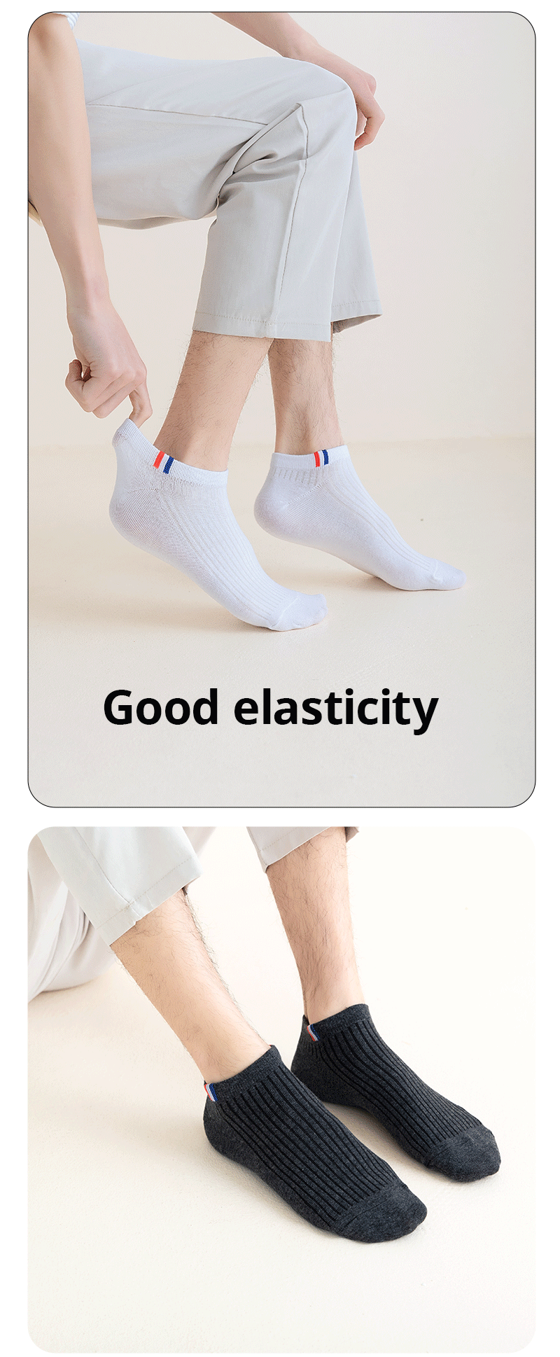 Pack de 5 Pares de Calcetines Finos de Lujo y Calidad