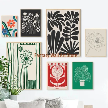 Póster de arte floral: Elegancia para tu hogar